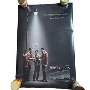 Jersey Boys 2014 Original Movie Poster 27x40 John Lloyd Young Erich Bergen D/S